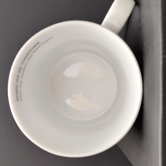 Starbucks 2011 Winking Snowman Coffee Mug with Red/ Purple Accents. - Picture 6 of 9